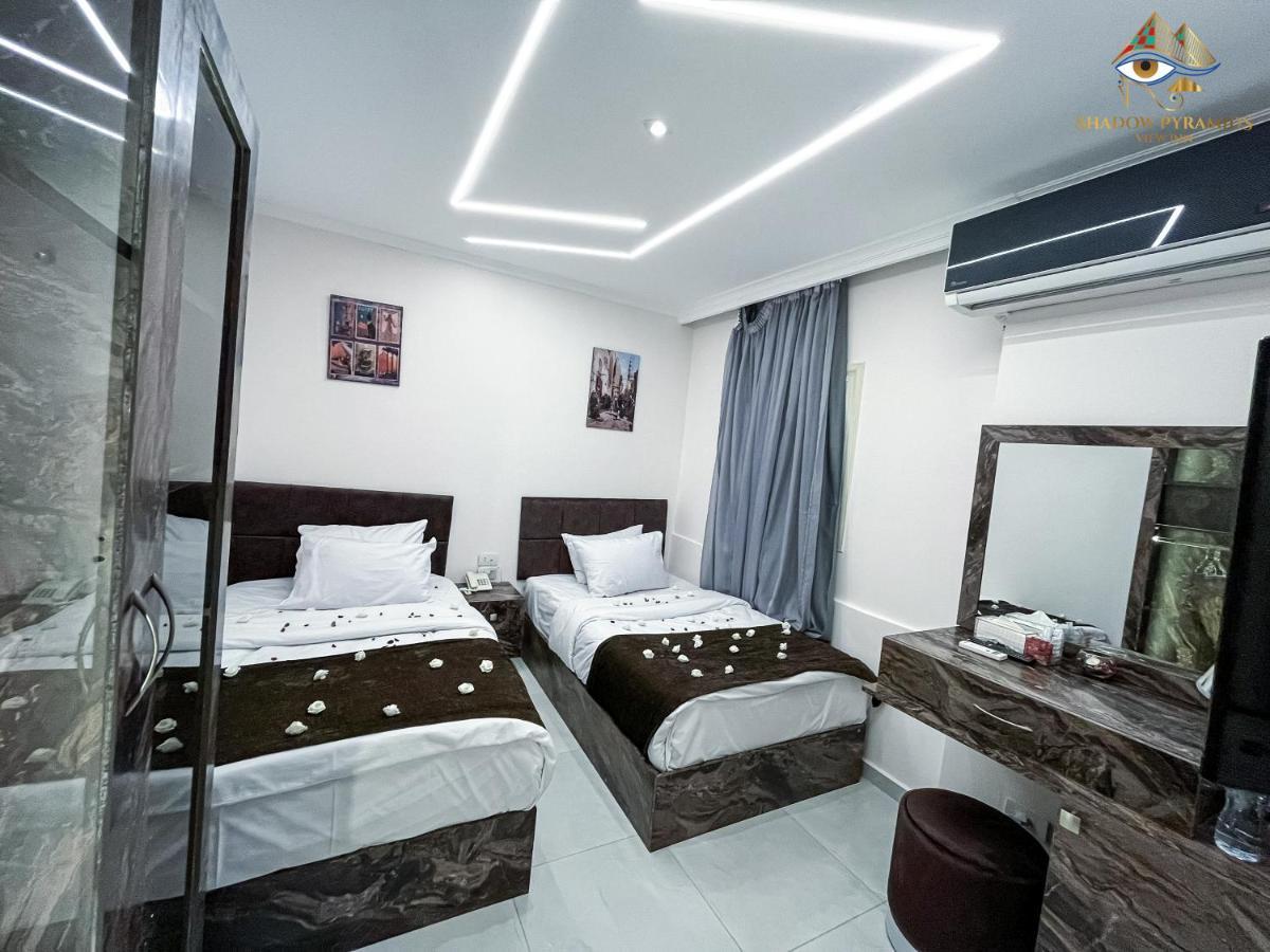 Shadow Pyramids Suites And Jacuzzi Kafret el-Gabal Exterior foto
