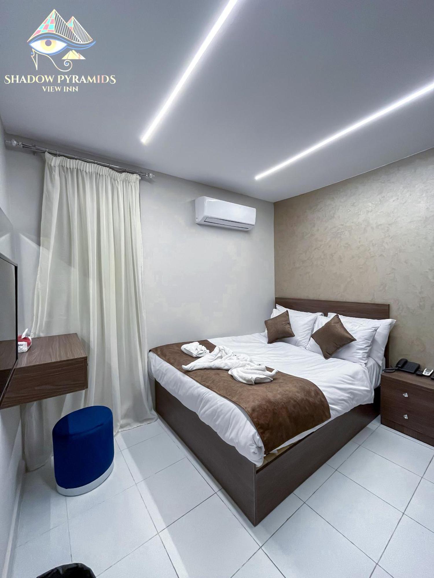 Shadow Pyramids Suites And Jacuzzi Kafret el-Gabal Exterior foto