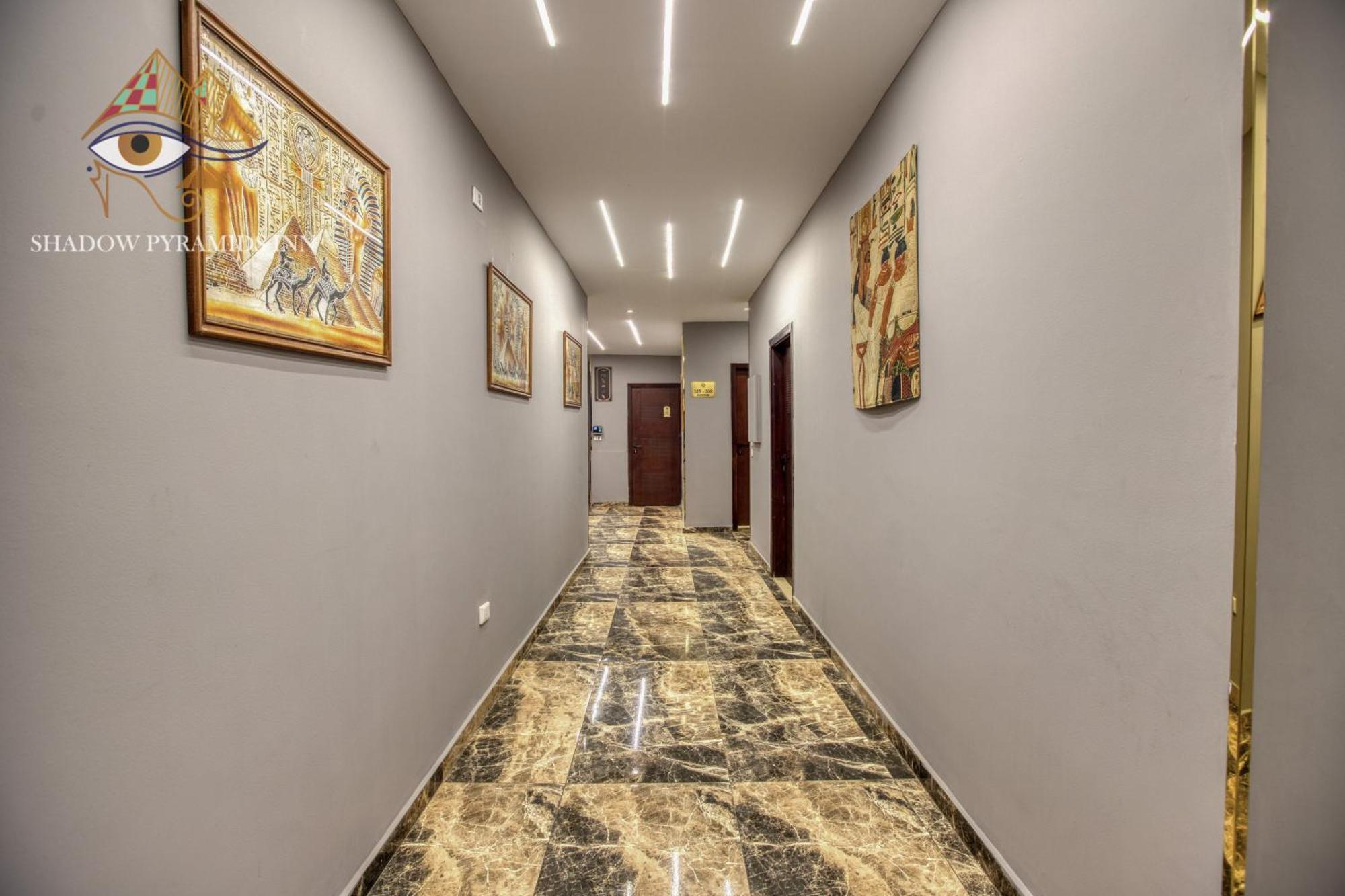 Shadow Pyramids Suites And Jacuzzi Kafret el-Gabal Exterior foto