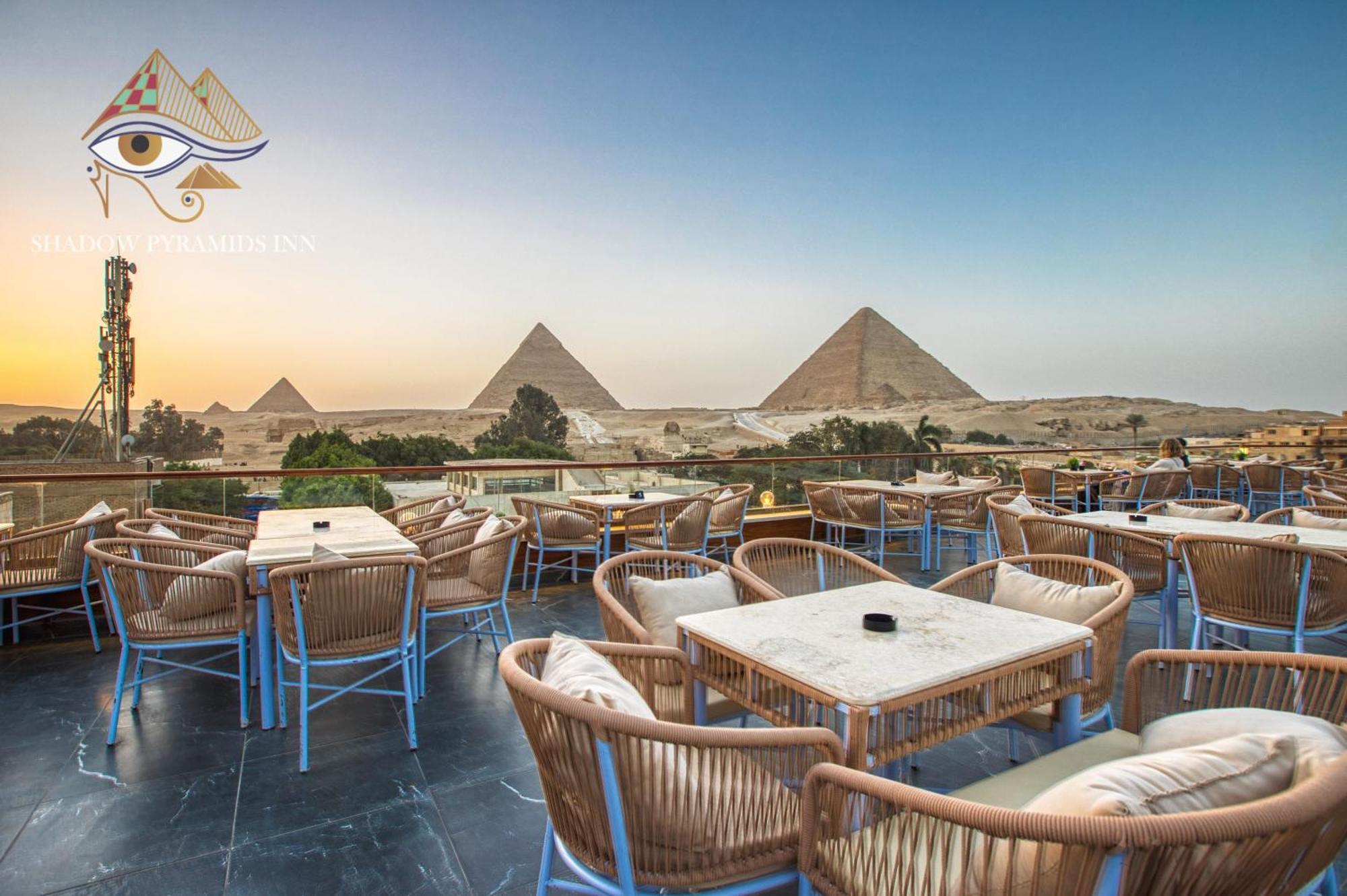Shadow Pyramids Suites And Jacuzzi Kafret el-Gabal Exterior foto